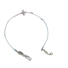 Bracelet superposé avec strass et motifs d'étoiles réglables-Bleu
