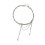 Collier délicat à franges réglables, breloque lune et étoile, 1