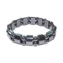 Bracelet de perles magnétiques léger, extensible,-Double couche