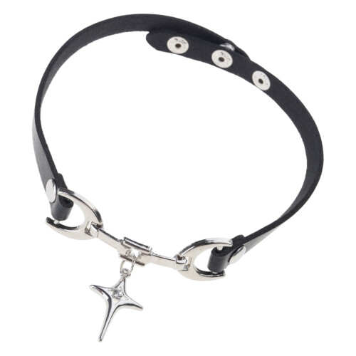 Gothic Style Chokers Necklace PU Leather With Decorative-28