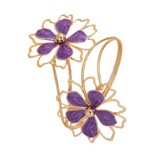 Accessoire de style féminin fabriqué en alliage de zinc-Violet