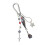 Fish Charm Keychain Multicolor Beads Alloy Materials Pendant For 1