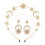 Ensemble d'accessoires pour cheveux Hexagram Double couche,-Or 1