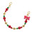 Cheerful Christmas Keyring Sturdy Resin-Single layer beading 1