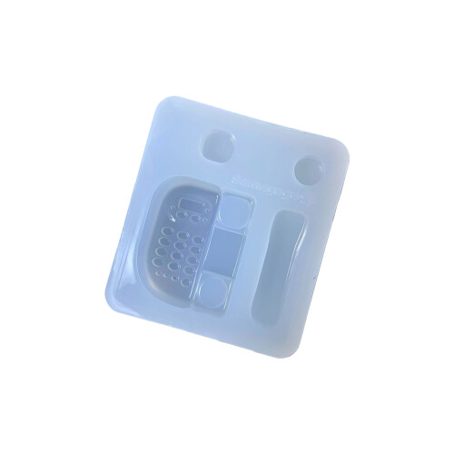Creative Phone Shaped Silicone Mold With Detachable Designs For