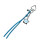 Trendy Star Clock Keychain Compact Size Practical-Blue 1