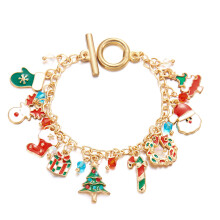 Bracelet de vacances avec pendentif arbre de noël,-BR24Y04662