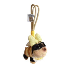 Honeybee Puppy sleutelhanger knuffel charme voor tassen-4
