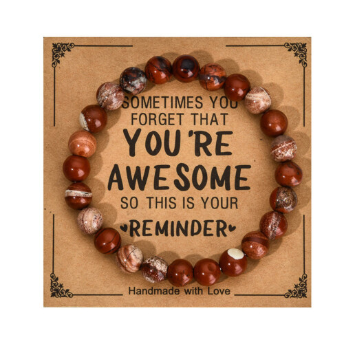 Secure Closure Comfort Fit Mixed Material-redstone ribbon card