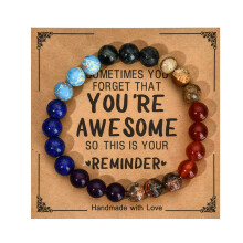 Lightweight Comfort Jewelry For Active-Colorful ribbon card