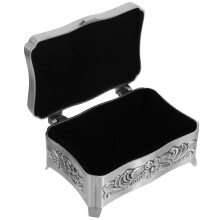 Elegante metalen opbergdoos voor sieraden met meerdere lagen