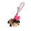 Draagbare pluche puppy sleutelhanger compacte tas accessoire-3 1