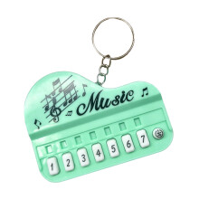 Mini speelbare pianosleutelhanger met kleurrijke-3