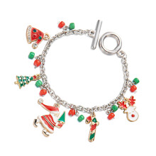Holiday Charm Bracelet for Women Santa Claus Elk-BR24Y0466 3