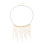 Delicate Layer Chain Chokers Necklace With Irregular Cultured 1