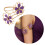Modieuze bloemontwerparmband Comfort Fit armsieraden-Wit 3