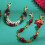Holiday Cheer Plastic sleutelhanger Compact-Dubbellaags kristal 7