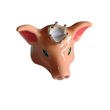 Enamel Drip Glaze Ring Unique Artistic Design Finger Jewelry-9