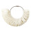 Plastic Finger Rings Size Gauge 5 Color Variants-White 1