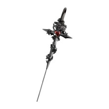 Rose Thorns Heart Unique Piercing Earrings Ear Accessory-Black