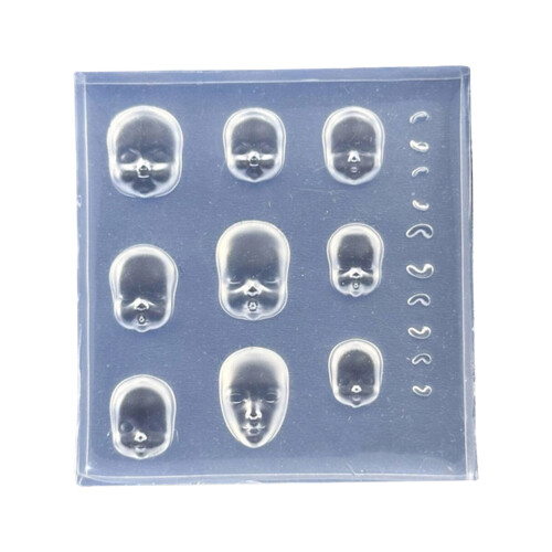 Elastic 3D Floral Silicone Mould For Nail Designs And-pattern 8