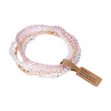 Handmade Glass Beaded Bracelets Day Night Wear Formal-FK1990