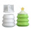 Multipurpose Silicone Christmas Tree Jar Mold for Creating 1
