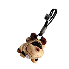 Honeybee Dog Keychain Plush Backpack Hanging Decoration-2