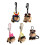 Draagbare pluche puppy sleutelhanger compacte tas accessoire-3 3