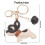 Porte-clés multicouche en forme de chien, joli accessoire 3