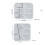 Easy Releases Silicone Mold For Epoxy Resin Hairpins-pattern 2 4