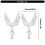 Boucles d'oreilles oiseau étoile à quatre branches avec glands 3