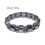 Bracelet de perles magnétiques léger, extensible,-Double couche 4