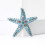 Starfish Shape Brooch Pin Portable Versatile Accessory-White 6