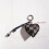 Charming Denims Heart Keychain Cute Design Sturdy Fabric-5 4