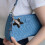 Playful Denims Heart Keyring Cute Design Practical Use For-6 7
