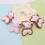 Handmade PU Leather Corgi Keychain Creative Bag Hanging-Coffee 7