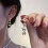 Boucles d'oreilles asymétriques en cristal clouté, accessoires 2
