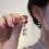 Boucles d'oreilles asymétriques en cristal clouté, accessoires 6