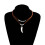 Collier de Styles Cowboy occidental, cordon doux et velouté,-2 6