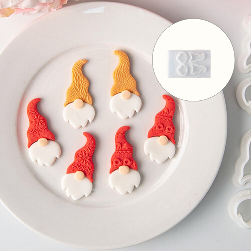 PLA Christmas Earring Mould Set With Portable Storage Box For 1