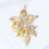 Lemon Bird Emaille Broche Accessoire Compact Ontwerp-Donkerbruin 5