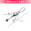 Fish Charm Keychain Multicolor Beads Alloy Materials Pendant For 3