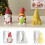 Silicone Mould For Candle Christmas Tree Snowflake-  65 2