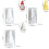 Silicone Mould For Candle Christmas Tree Snowflake-  65 3
