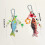 Creative Fish Keychain Sturdy Plastic Design Lightweight-Green 4