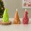 Silicone Mould For Candle Christmas Tree Snowflake-  65 7