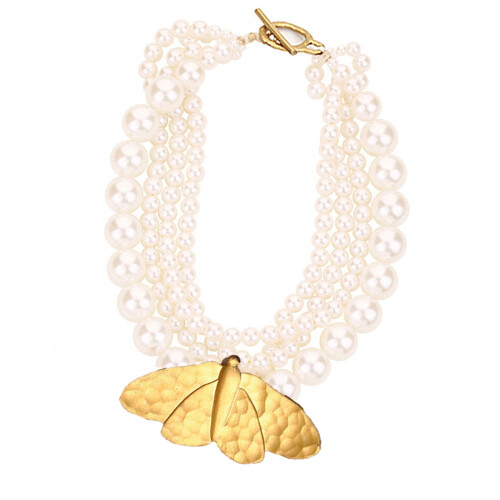 Collier de fausses perles en alliage de plastique-Article 5