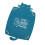 Elegant Gold Foil Leather Storage Box Foldable For-Blue 1