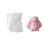 Premium Silicone Prayer Rabbit Shape Candle Holder Mold with 1